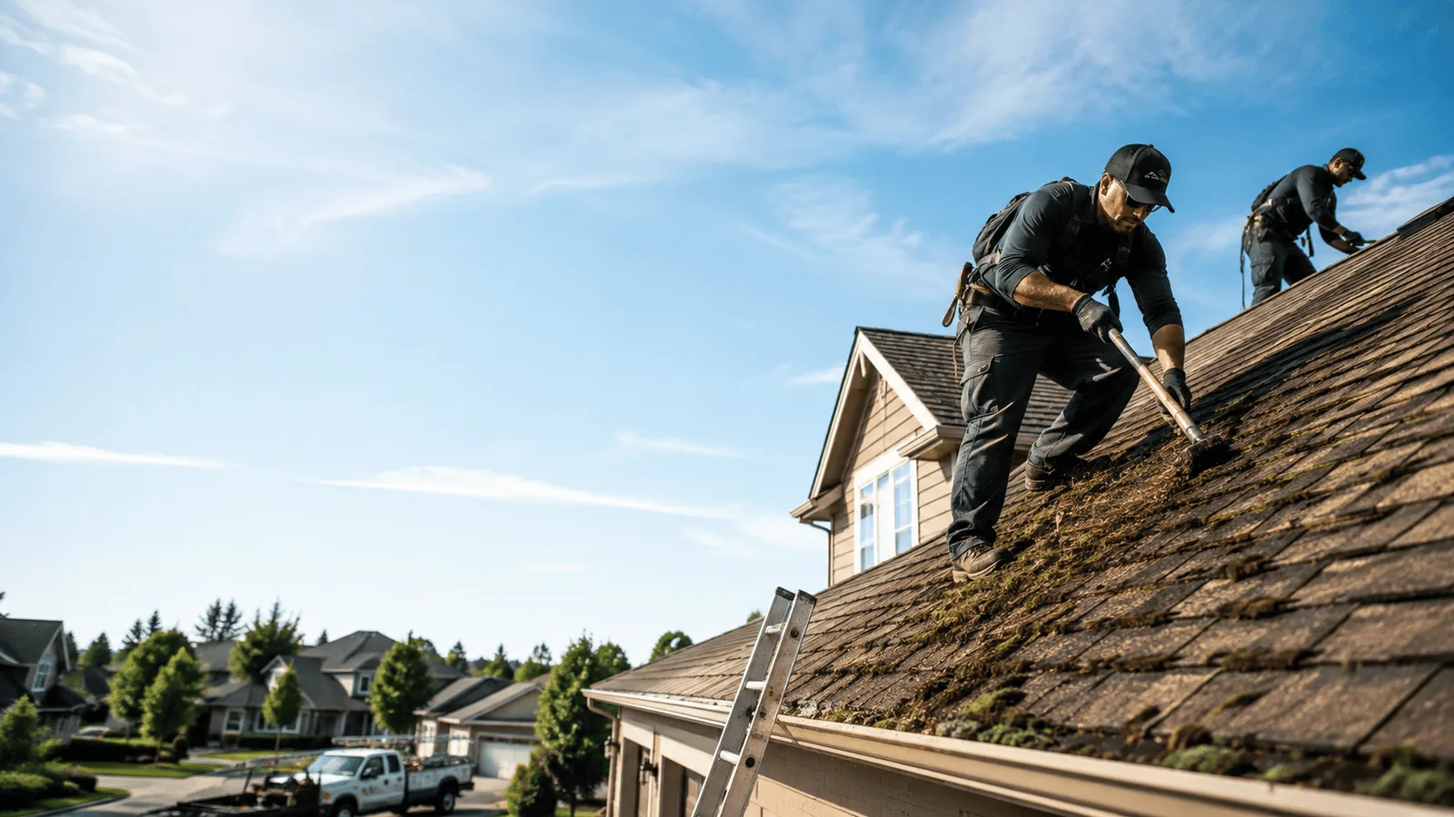 Roof Moss Removal in Unionville, CT near me